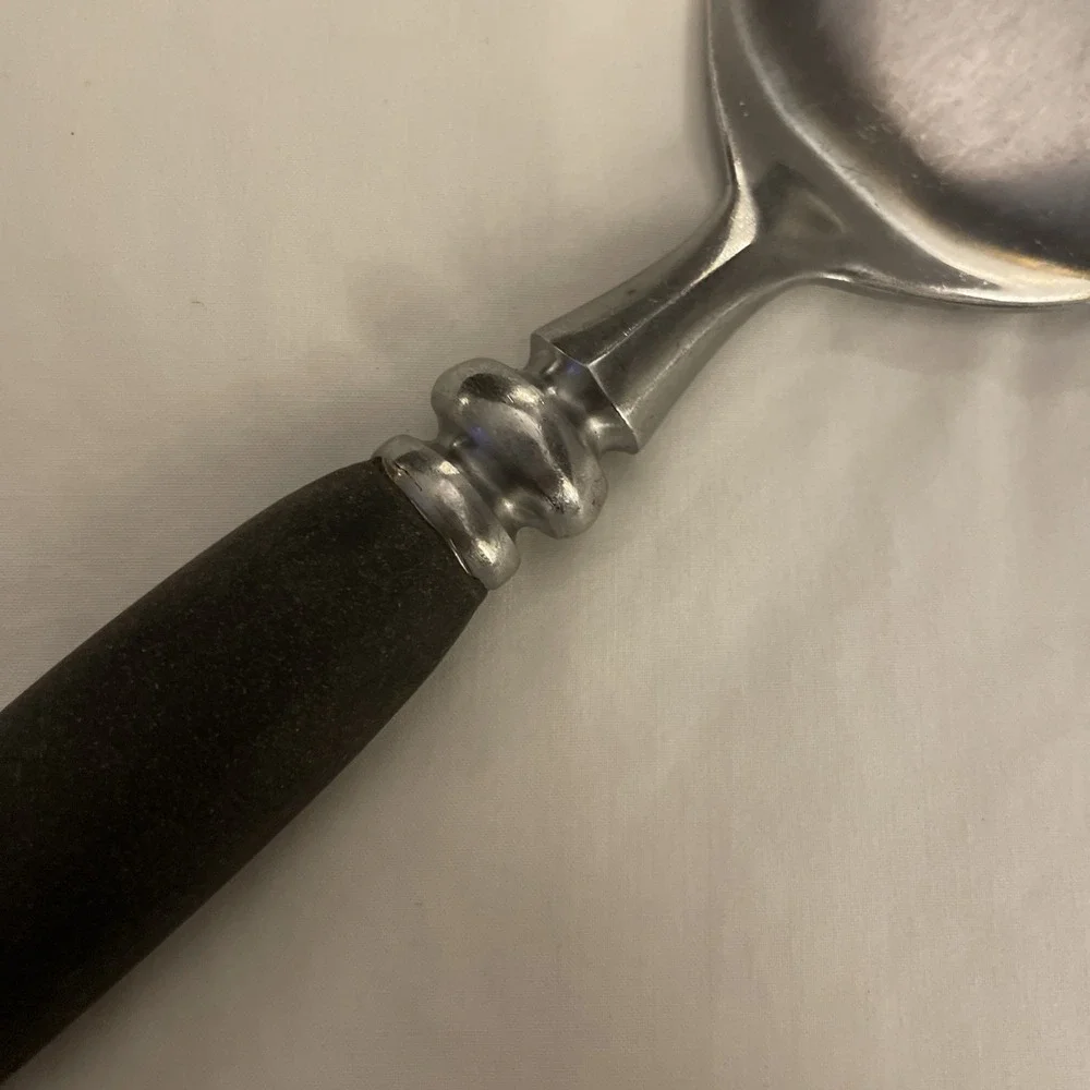 Guildcraft Forged‎ Stainless Serving Fork With Black Handle Japan 11.5